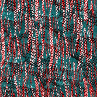 Elle çizilmiş yılan benekleri ile yaratıcı kusursuz desen. Kumaş tasarımı için soyut hayvan dokusu. Vahşi yaşam soyut tasarımı.