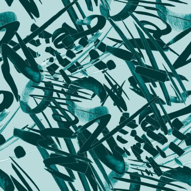 Güzel, parlak soyut elementlerle, yaratıcı, kusursuz bir desen. Her türlü tasarım için tek renkli dokular. Suluboya soyut arkaplan. Çağdaş sanat. 