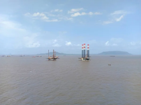 Blick Aus Dem Hafen Von Mumbai — Stockfoto