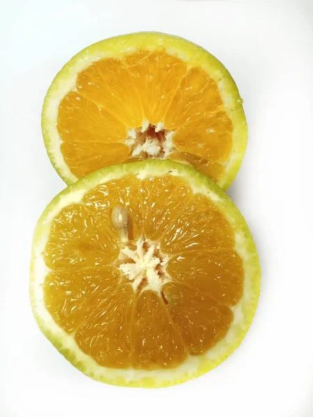 Orange Slices Close View — Stock Photo, Image