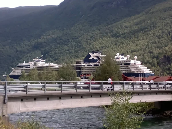 2013 Flam Noors Mooie Celebrity Infinity Flam Norway — Stockfoto