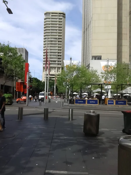 Sydney Australia 2014 View Crowded City Sydney — Foto de Stock