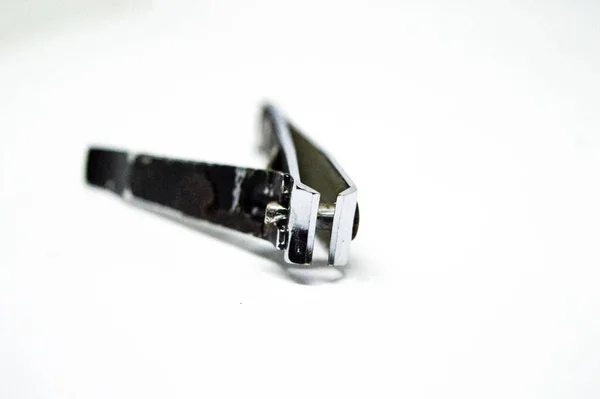 Nůžky Nehty Izolované Bílém Pozadí — Stock fotografie