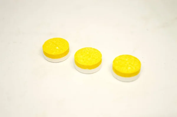 Verschillende Tabletten Pillen Capsule Hoop Mix Therapie Medicijnen Arts Griep — Stockfoto