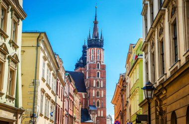 Krakow, Polonya Saint Mary Bazilikası
