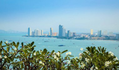 Pattaya 'nın güzel şehri, Tayland