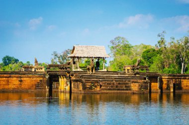 Antik tapınak kompleksi Angkor Wat, Siem Reap, Kamboçya.