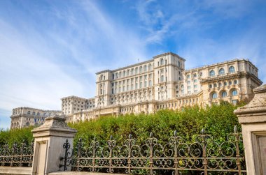 Bükreş, Romanya Parlamento Sarayı. 