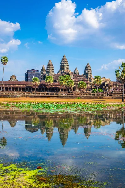 Antik tapınak kompleksi angkor wat, siem reap, Kamboçya.