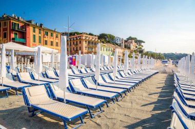 Celle Ligure 'un güzel kıyıları, Liguria, İtalya