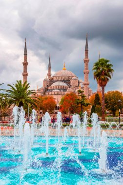 Mavi Cami, (Sultanahmet Camii), İstanbul, Türkiye.