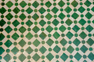 Fas tarzı desen. İslam geleneksel süsleme.