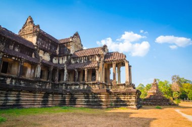Antik tapınak kompleksi angkor wat, siem reap, Kamboçya.