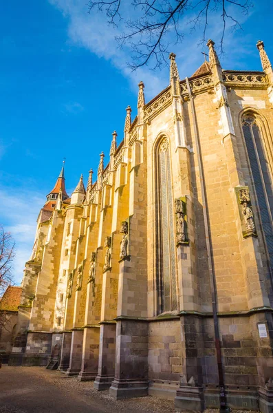 Romanya 'nın Brasov kentindeki güzel zenci kilisesi.