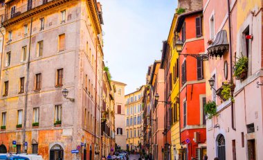 Roma, İtalya 'nın mimarisi ve manzaraları