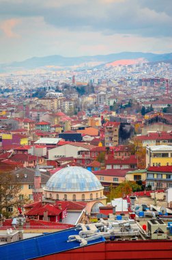 Bursa, Türkiye 'de güzel hava manzarası