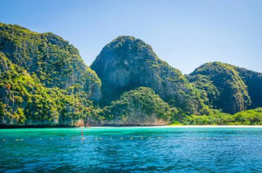 Güzel tropik ada Ko Phi Phi, Tayland