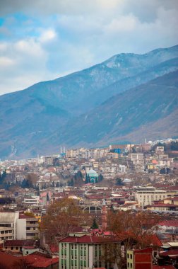 Bursa, Türkiye 'de güzel hava manzarası
