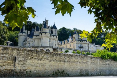 Güneşli bir günde sarayın ve çevresinin panoramik manzarası