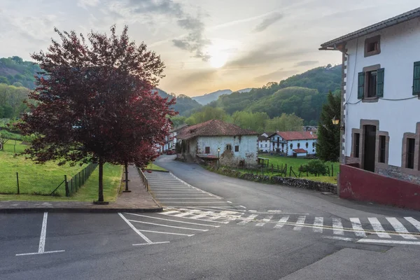 Kasaba manzarası ve bitki örtüsü