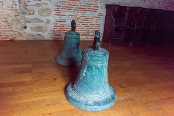 some old bells exposed