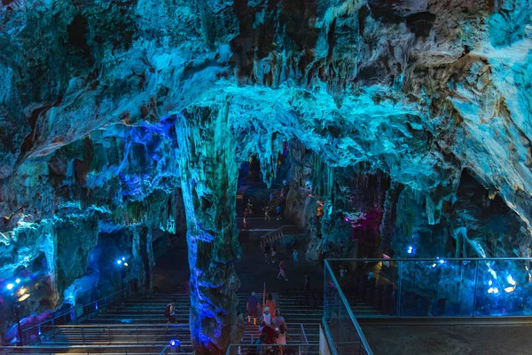 Visita Entranhas Maravilhosa Cavidade Imagens Royalty-Free