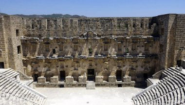  Antalya 'da Aspendos Antika Tiyatrosu               