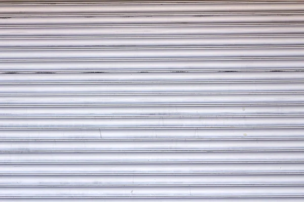 Metal shop shutter background,close up taken