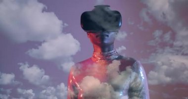 Afro Amerikan kadın deneyimi Vr bulut hesaplama