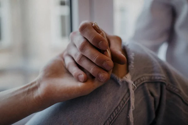 Hands Woman Man — Stock Photo, Image