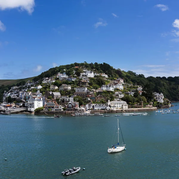 Panorama Kingswear Dartmouth Devon Inglaterra Europa — Foto de Stock