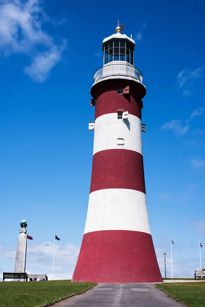 Smeatons Tower Plymouth Devon England Europa — Stockfoto