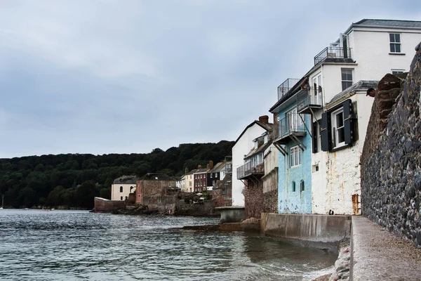 Panorama Över Kingsand Torpoint England Europa — Stockfoto