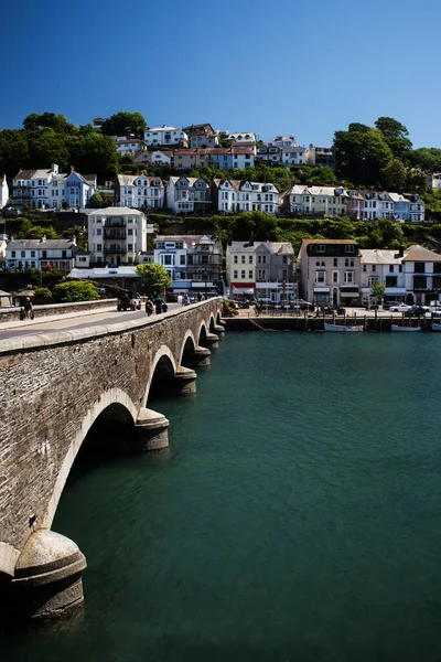 Vista Del Río Looe Looe Cornwall Inglaterra — Foto de Stock