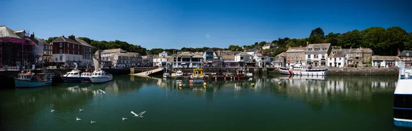 Panorama Harbor Padstow Cornwall England — Stock Photo, Image