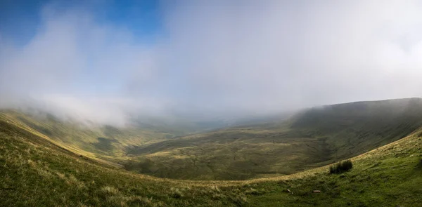 Panorama Pen Fan Brecon Beacons National Park Wales — Stock Photo, Image
