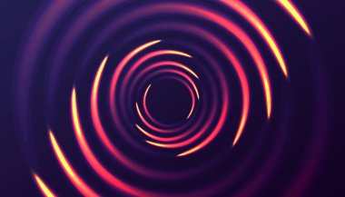 Aydınlık hipnotik girdap arka planına sahip soyut arkaplan