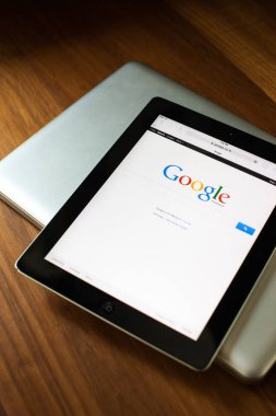 Chiangmai, Tayland-30 Eylül 2014: Google Internet ile ilgili hizmetler ve ürünler konusunda uzmanlaşmış bir Amerikan çokuluslu şirketler olduğunu. Çoğu kendi kar AdWords'ten elde edilen.