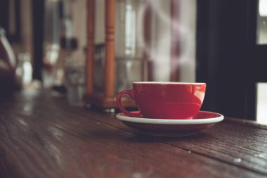 Kahve ya da çay tablo Vintage sesi