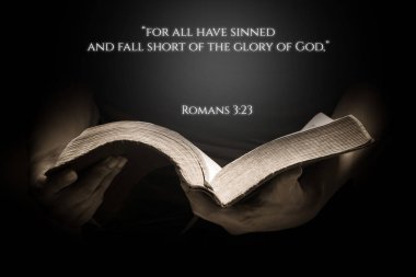 İncil ile Vintage İncil Ayet Arka Plan