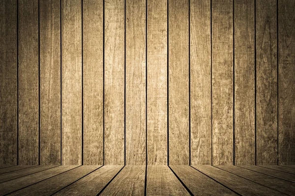木制面板墙室内背景 — 图库照片