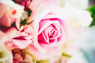 Düğün sahnesi için güzel çiçek arkaplanı