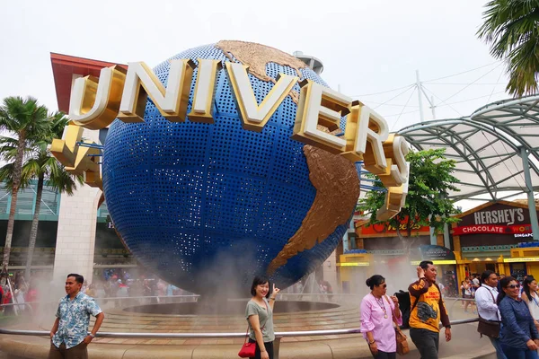 Singapore Oktober 2018 Universal Studios Singapore Universal Studios Singapore Forlystelsespark - Stock-foto