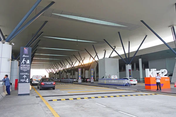 Μαλαισία Κουάλα Λουμπούρ Νοεμβρίου 2018 Μπροστά Από Klia2 Αεροδρόμιο Kuala — Φωτογραφία Αρχείου