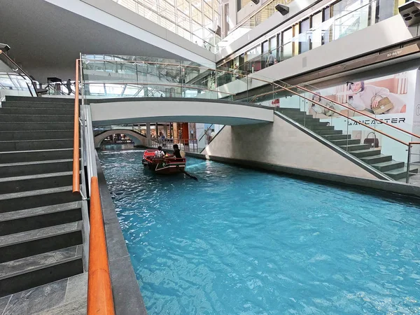 싱가포르 2018 운하와 Shoppes에 마리나 센터에서 싱가포르에 — 스톡 사진