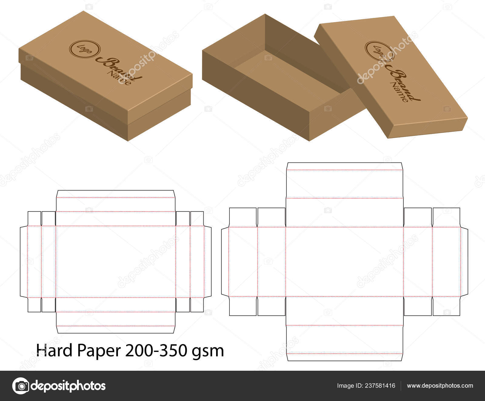 box-packaging-die-cut-template-design-mock-stock-vector-image-by