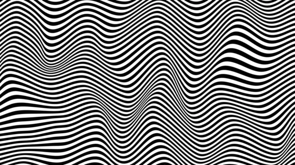 Siyah eğri deseni beyaz arkaplanda izole edildi.