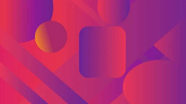 Yaratıcı Tasarım Projeleri için Soyut Gradyan Geometrik Şekilleri Renkli Arkaplan
