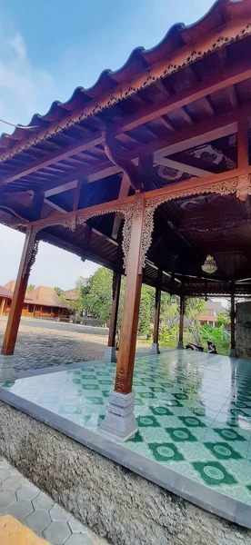 Arsitektur Rumah Tradisional Jawa Indonesia — Stok Foto