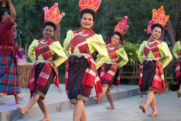 Bangkok Thaïlande Janvier 2019 Une Danseuse Non Identifiée Est Une — Photo